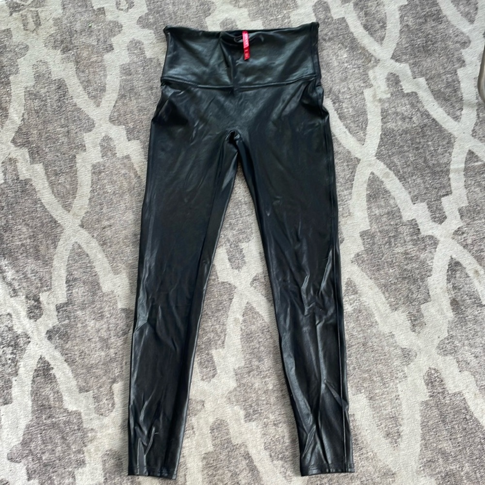Spanx Faux Leather Leggings